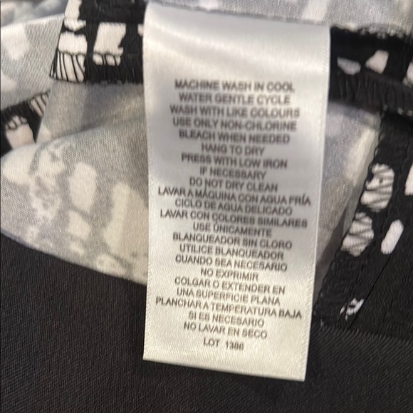 Mario Serrano Italy size 8 Elegant Black and White Geometric Dress - Picture 5 of 5